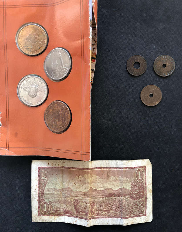 DIAZ 88 COINS De Jongh 1 Rand Note Rhodesia and Nyasaland 1955 1958 1/2 Pennies East Africa 1924 1c