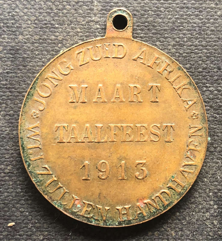 MEDAL 1913 Maart Taalfest