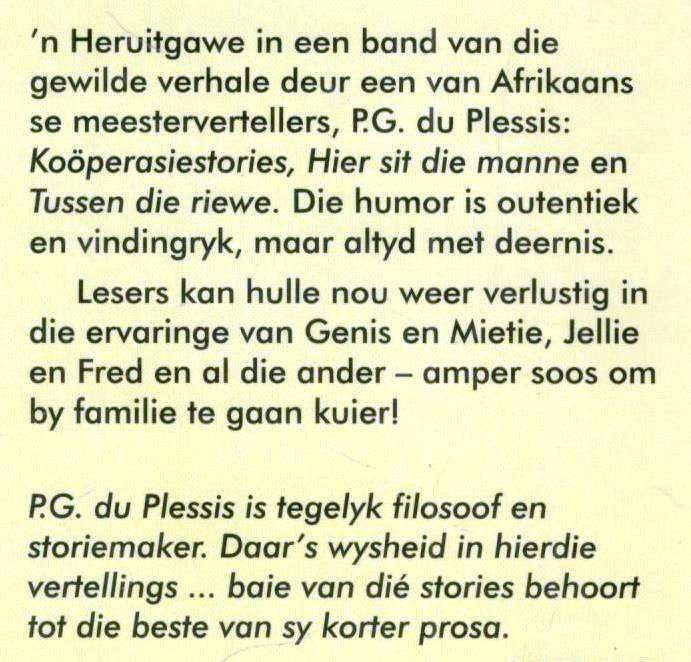 120 + Sommer-Stories  ---   P G du Plessis