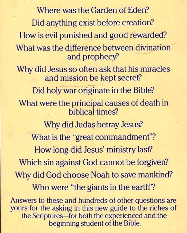ABC's of the Bible  --  Reader's Digest
