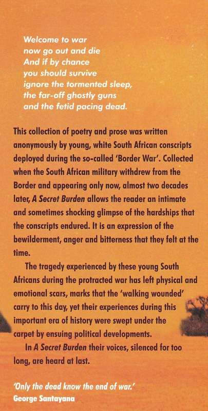 A Secret Burden  --  Karen Batley