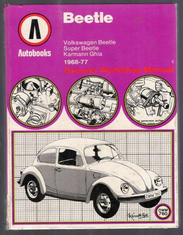 Beetle Workshop Manual   ---  Autobooks