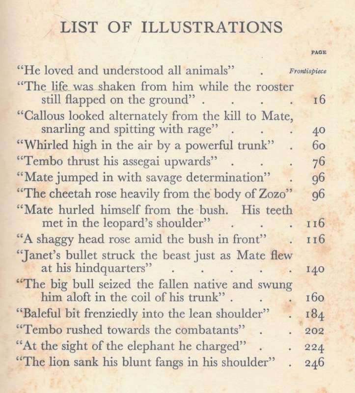Bred in the Blue or Ways of African Wildlife  --  W S Chadwick