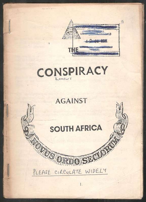 Conspiracy Against South Africa