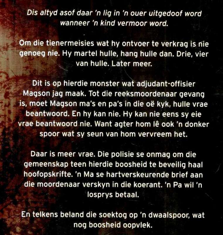 Donker Spoor  --  Martin Steyn