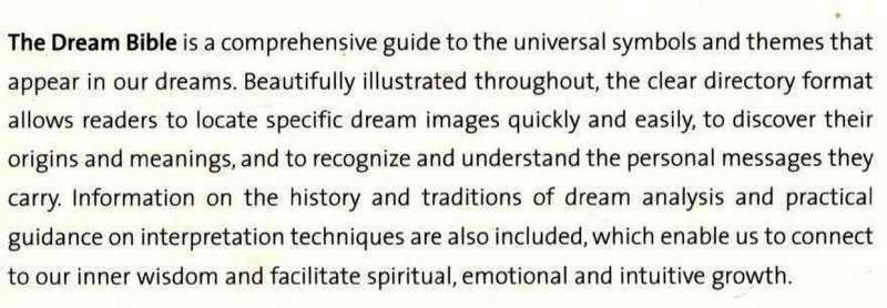 The Dream Bible  --  Brenda Mallon