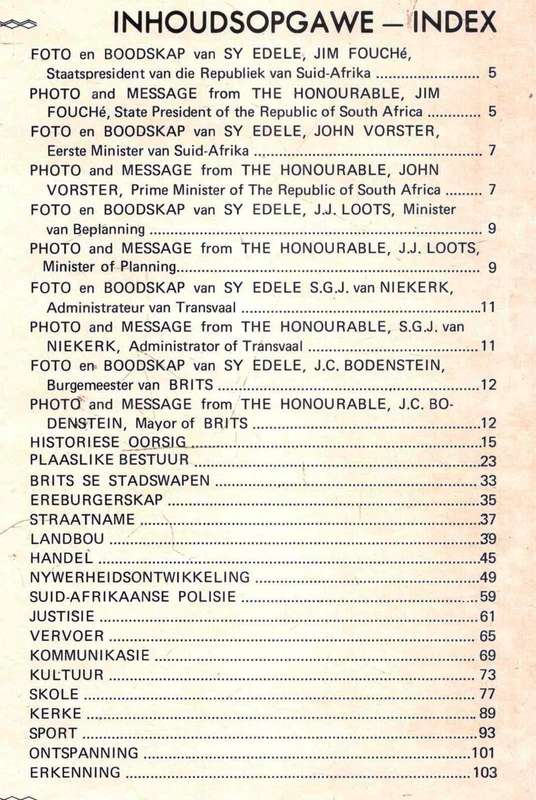 Gedenkalbum Brits 1924 -- 1974 ---  W A Hickey