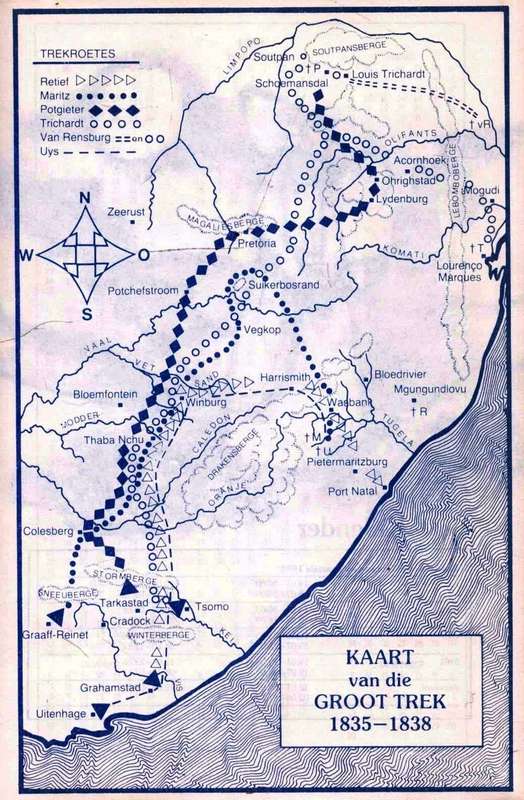 Die Groot Trek Gedenkdagboek  -  1838 - 1988