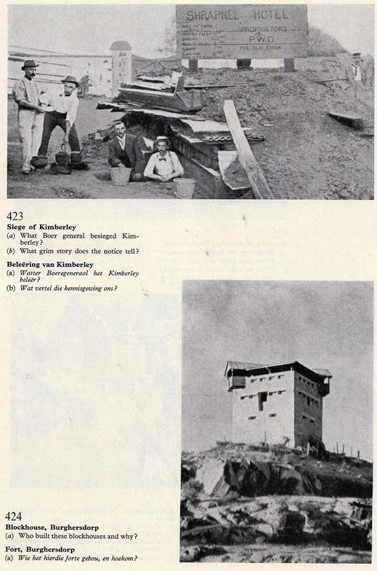 History in Pictures --    Geskiedenis in Beeld  --   R E van der Ross