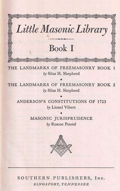 Little Masonic Library  --  Complete Set of 5 Books