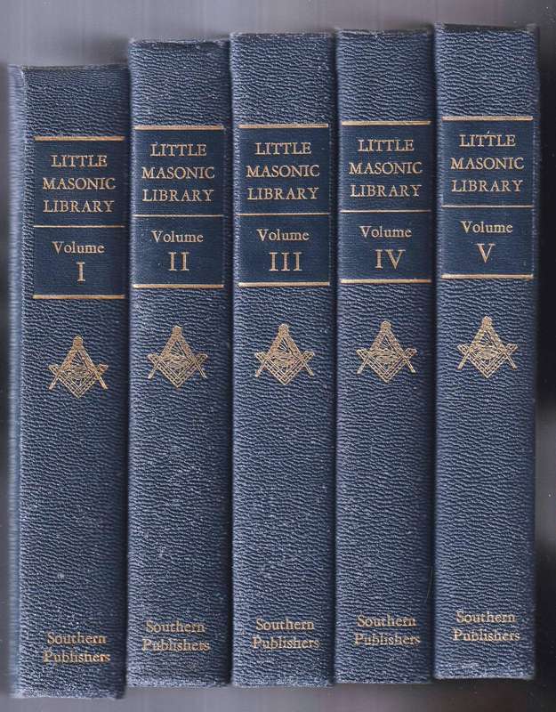Little Masonic Library  --  Complete Set of 5 Books