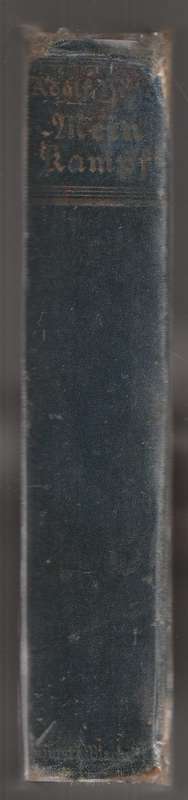 Mein Kampf  --  Adolf Hitler