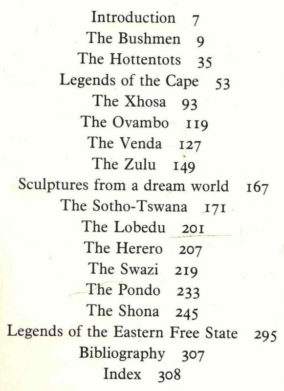 Myths and Legends of Southern Africa -- Penny Miller