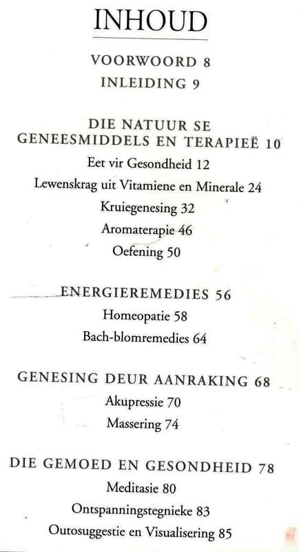 Natuurlike Geneesmiddels   ---    Keith en Linda Scott