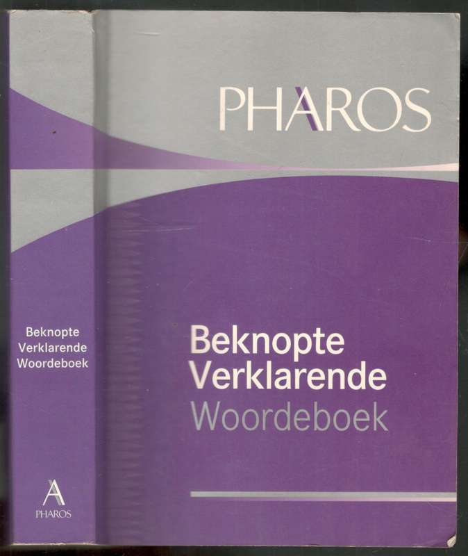 Beknopte Verklarende Woordeboek  --  Pharos