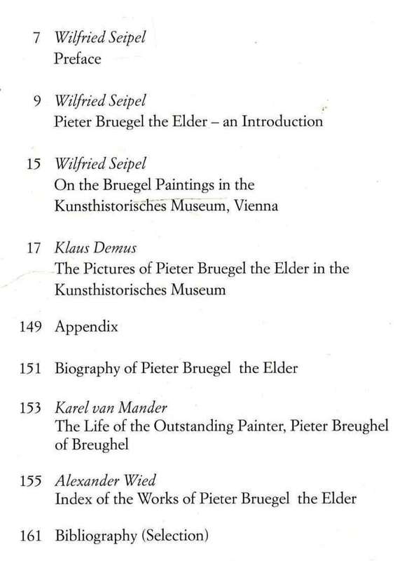 Pieter Bruegel the Elder  --  Wilfried Seipel