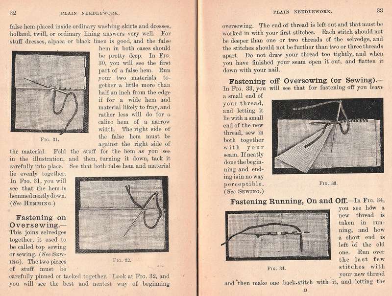 Plain Needlework  --   1897