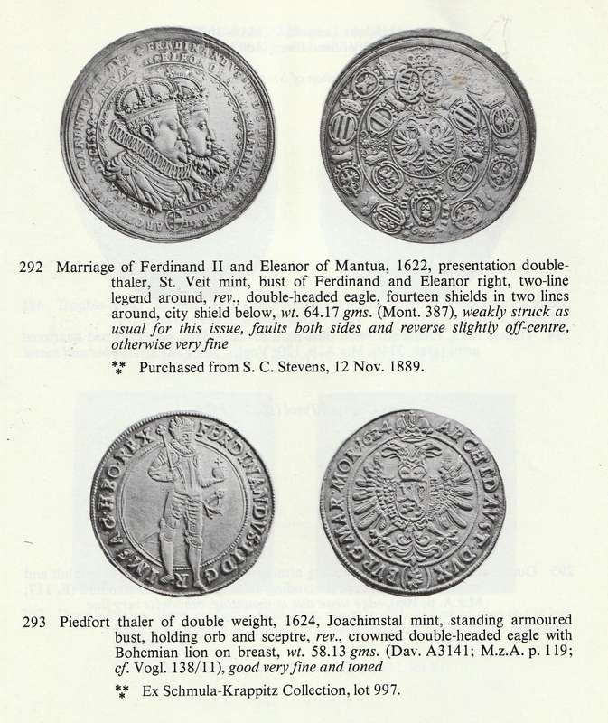 Sotheby's The Brand Collection - Swiss Austrian and German Coins