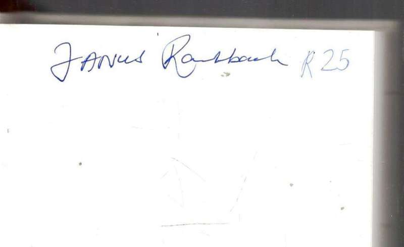 Tiesj  --  Fanus Rautenbach  --  Geteken