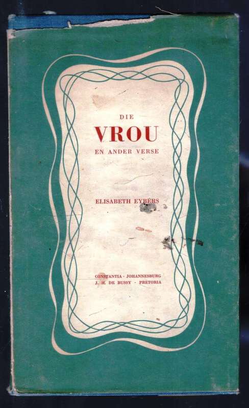 Vrou en Ander Verse  --  Elisabeth Eybers