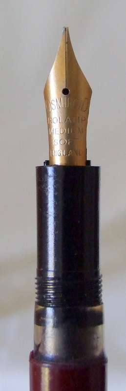 CALLIGRAPHER'S JEM! Vintage Osmiroid 75 fountain pen