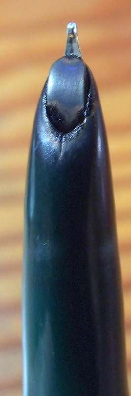 Vintage green double jewel PARKER "17" Super Duofold fountain pen in working condition