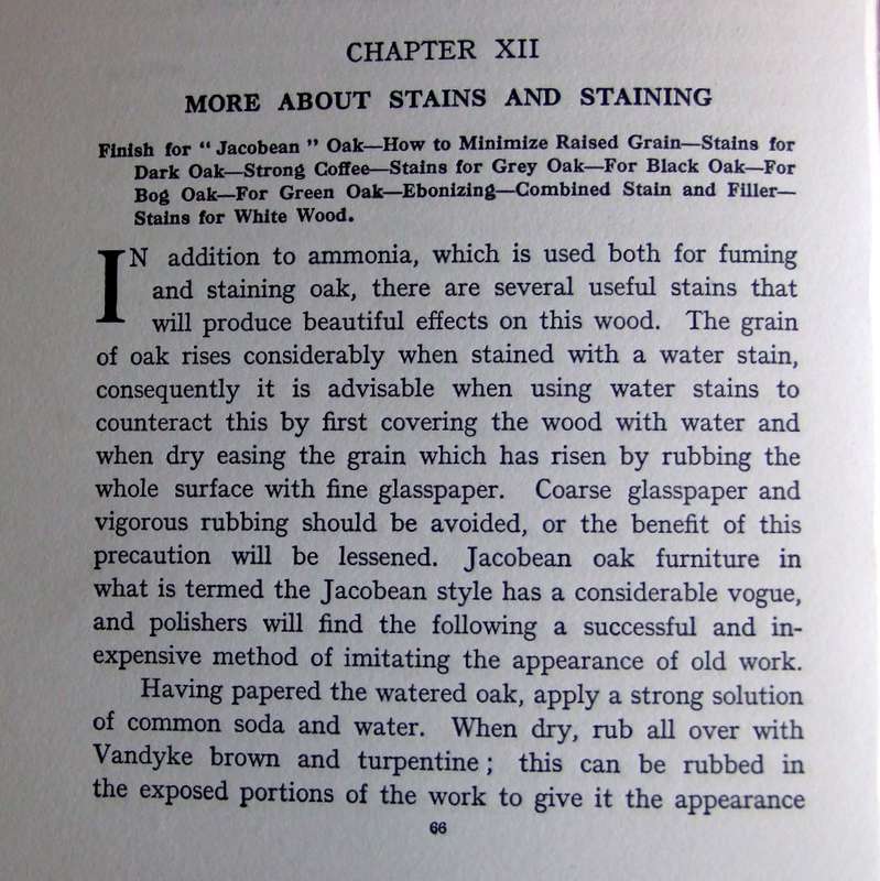 1927 Woodworker's Gem: Practical Polishing and Staining by A.W. Parkhouse (Revised Edition)