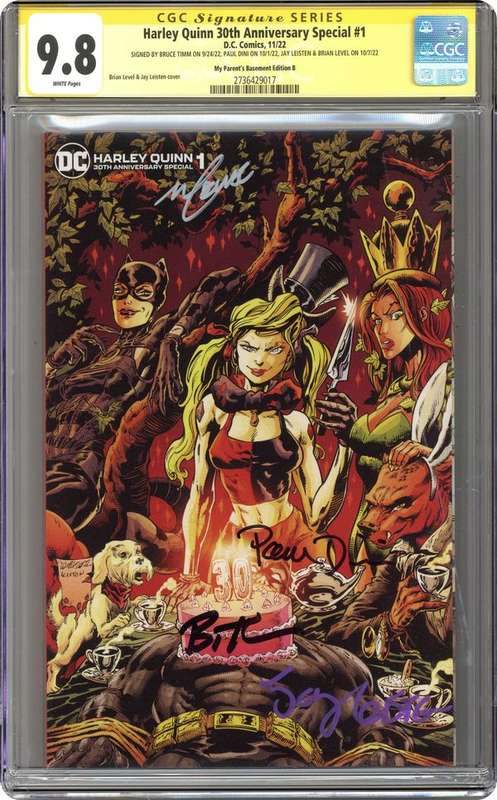 Harley Quinn 30th Anniversary Special (2022 DC) 1PARENTS.B CGC 9.8 SS Timm/Dini/Leisten/Level