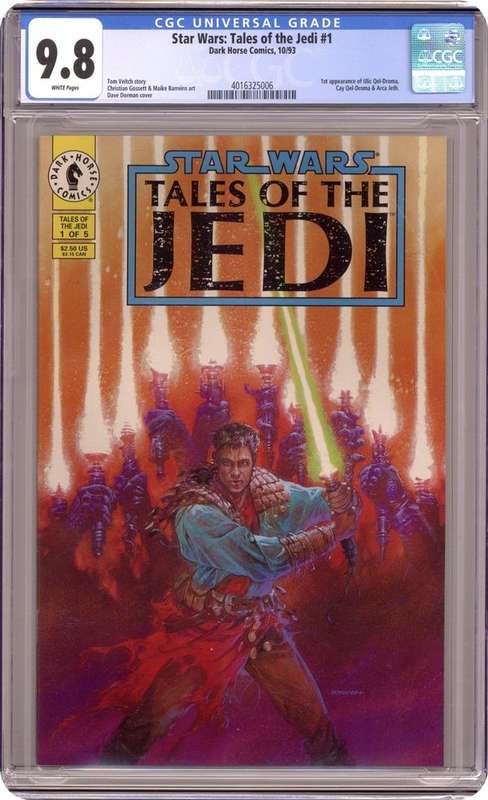 Star Wars Tales of the Jedi (1993) 1A CGC 9.8