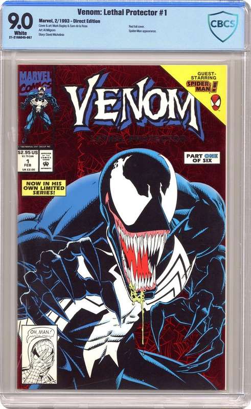 Venom Lethal Protector (1993) 1A.D CBCS 9.0