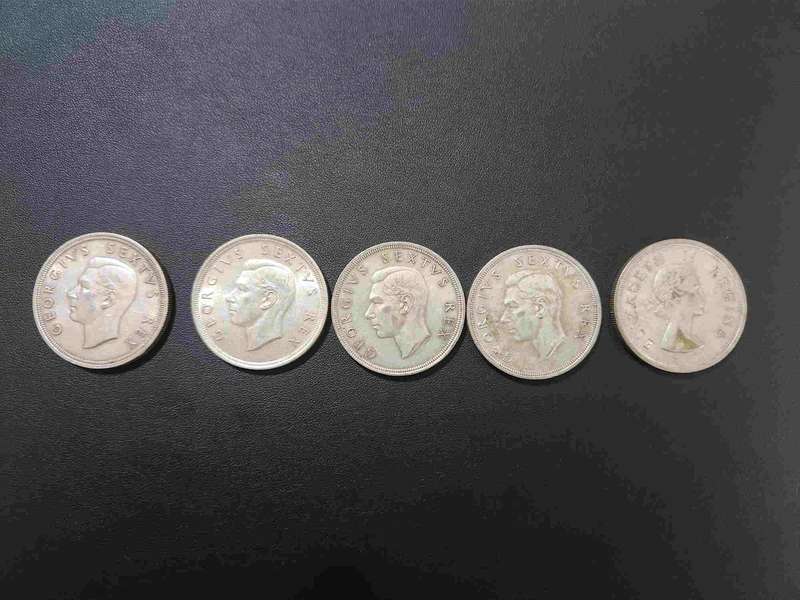 Set of 10 SA Coins