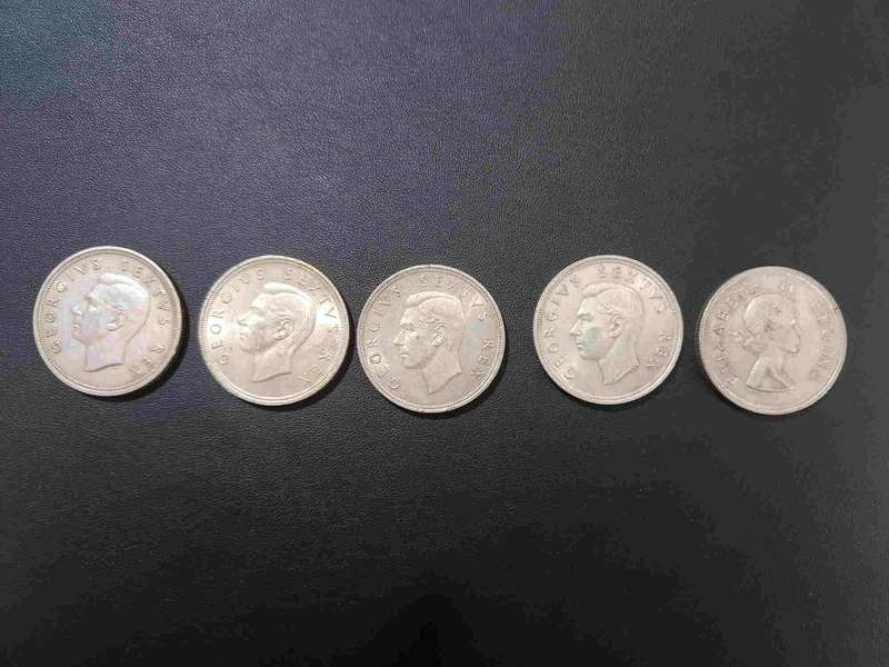 Set of 10 SA Coins
