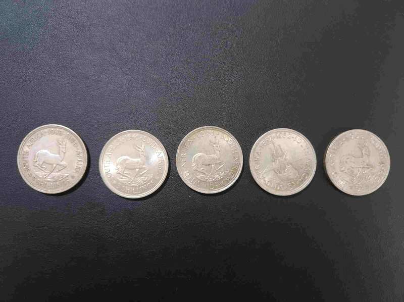Set of 10 SA Coins