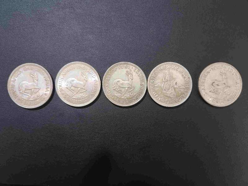 Set of 10 SA Coins
