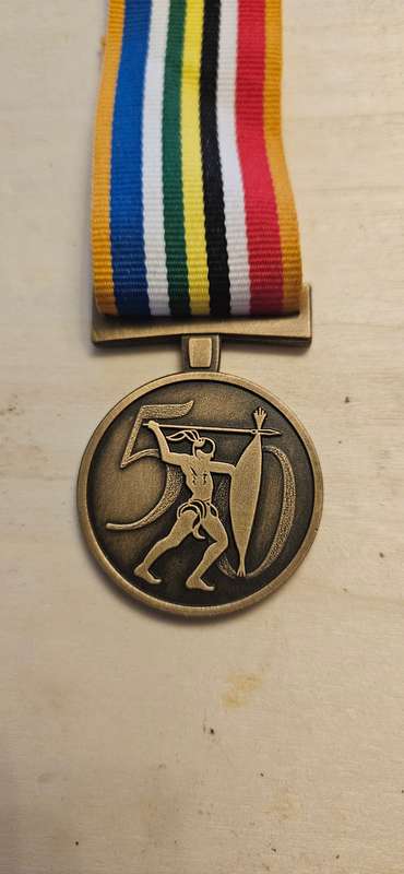 MK Military Veterans 50th Anniversary Medal