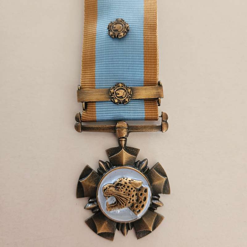 Bronze Leopard Decoration for Bravery