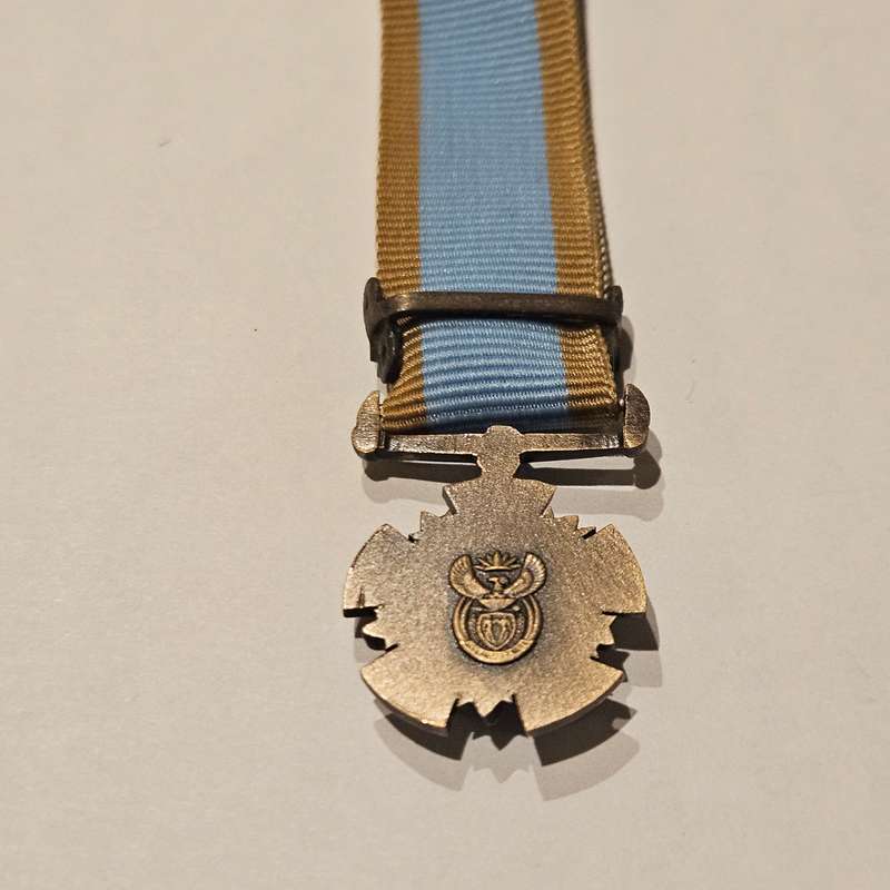 Bronze Leopard Decoration for Bravery MINIATURE