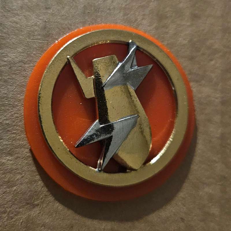 Explosive Ordnance Disposal EOD badge