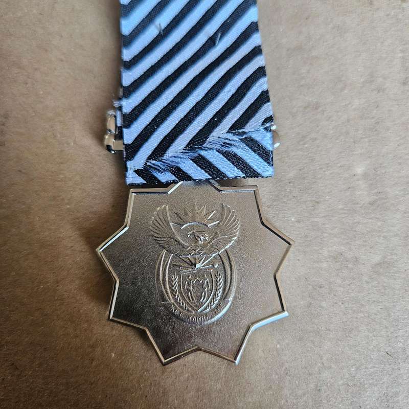 Mandela Funeral Silver Medal