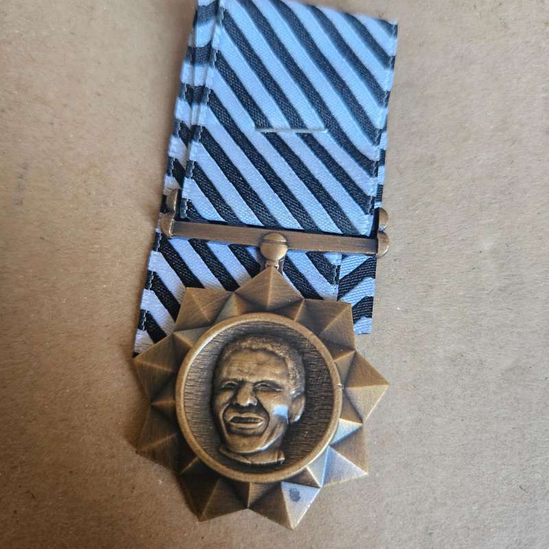 Mandela Funeral Bronze Medal