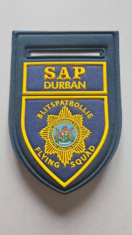 SAP Durban Flying Squad tupper flash