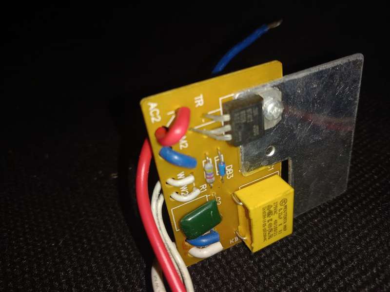 Genesis Hydrovac Plus Vacuum pc board