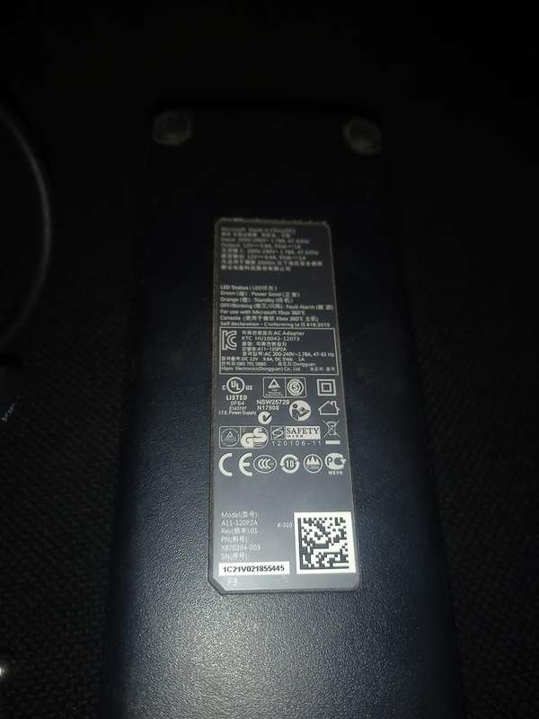 Xbox 360 E Power supply