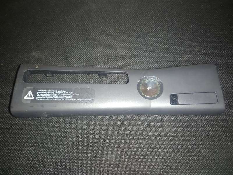 Xbox 360 Slim Matt Black Face Plate