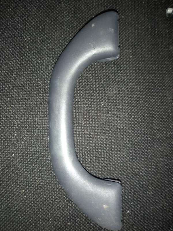 VW Polo Roof Handrail Inner Ceiling Pull Handles Black Drivers side
