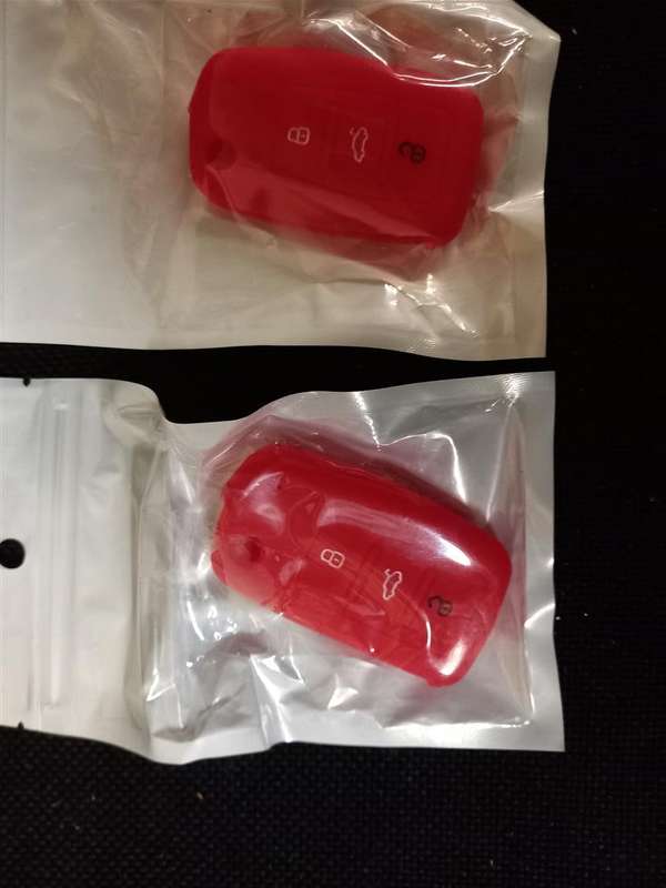 VW 3 Button Key Cover - Old Spec Red