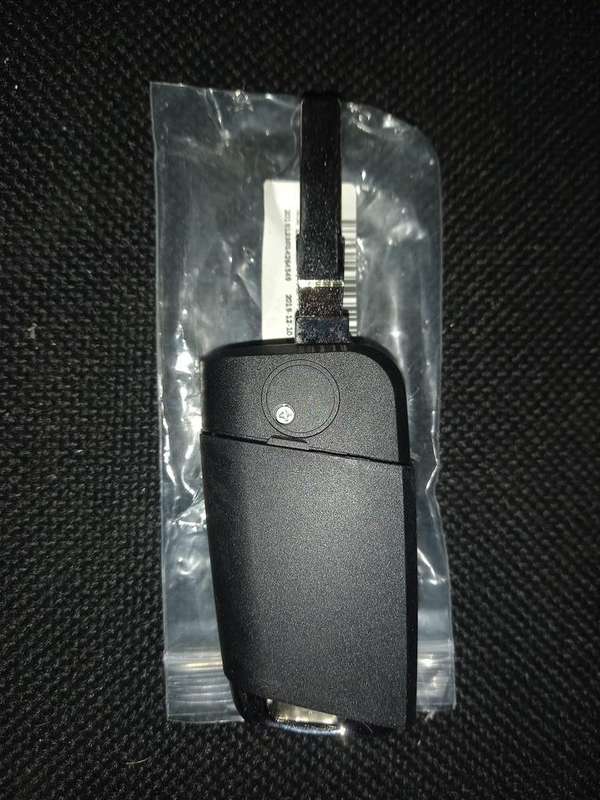 3 Buttons Flip Remote Key Fob Case Shell For VW