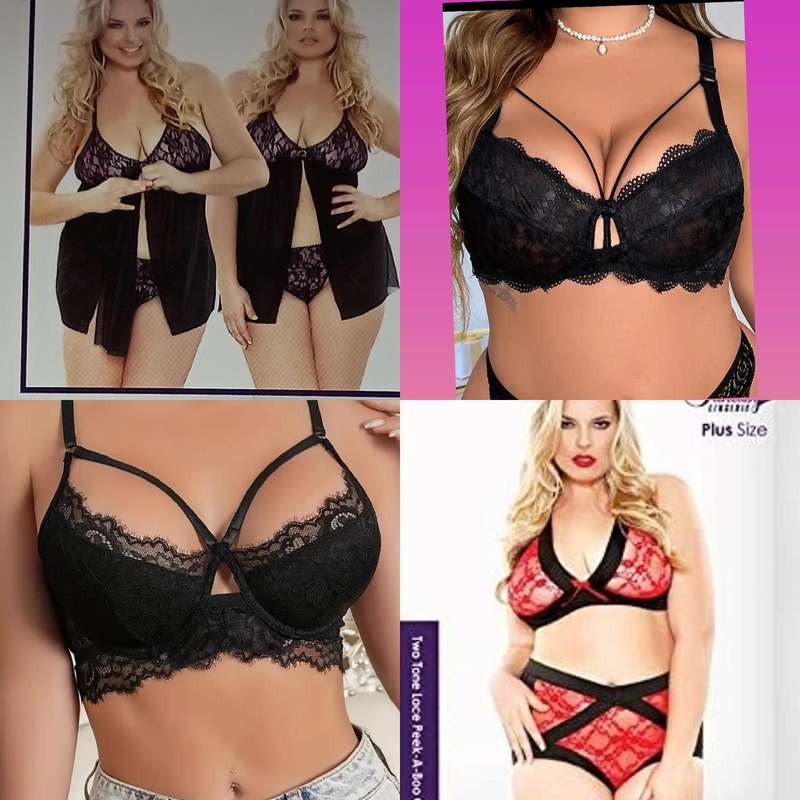 Pink Lingerie:  Large