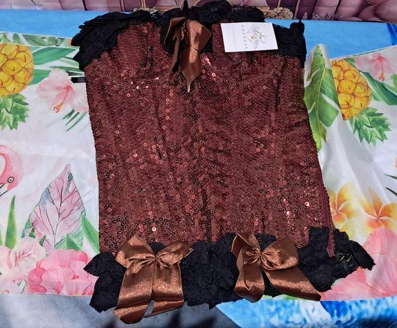 Sequin Corset: Small