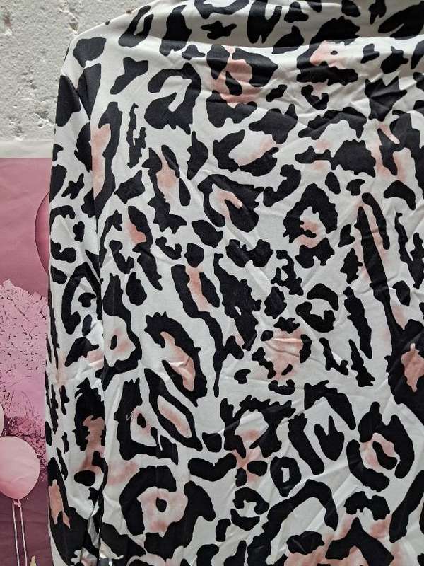 Leopard printed  Top: XL